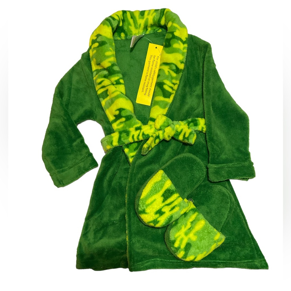 New Sleep & Co / 2 piece/ kids Bath Rope & slippers